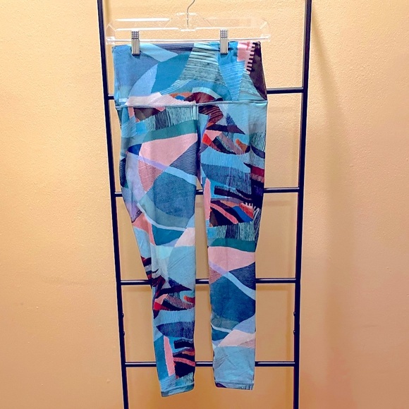 Prana Kimble printed 7/8 legging Peacock Mixer NWT - Picture 3 of 13